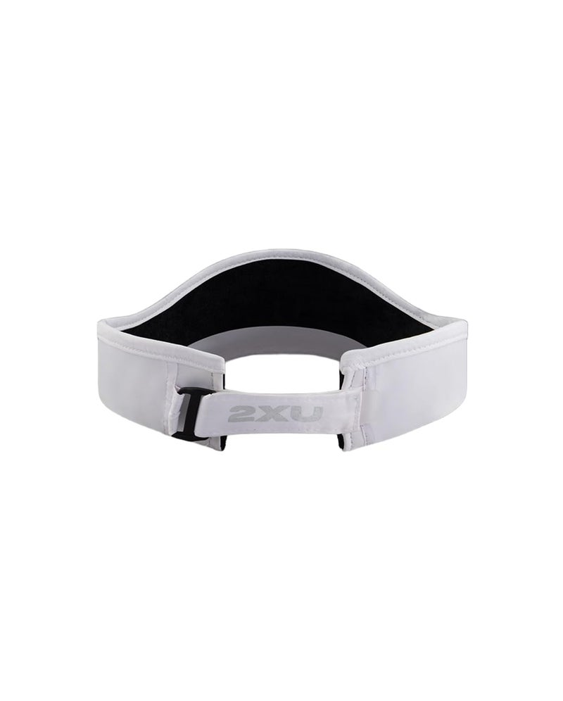 2XU Unisex Run Visor One Size fits All White - Image 3
